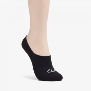 Black Clarks Basic Liner Women Socks | 1846KWDIL