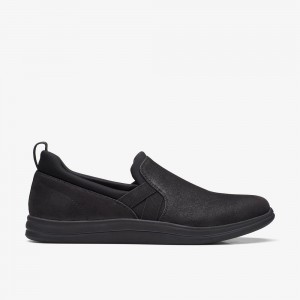 Black Clarks Breeze Bali Women Sneakers | 0254UPWKY