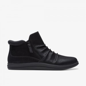 Black Clarks Breeze Range Women Boots | 5491ATCJK