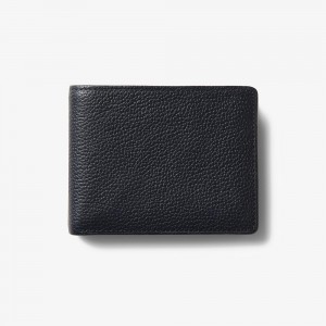 Black Clarks Parker Evett Men Wallets | 3712XNHLY