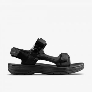 Black Textile Clarks Martine Rose Mens Men Sandals | 2589TPRIM