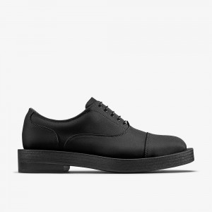 Black Textile Clarks Martine Rose Women Oxfords | 5084WNMRF