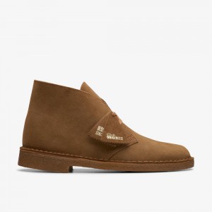 Brown Clarks Desert Men Boots | 5816WLBNF