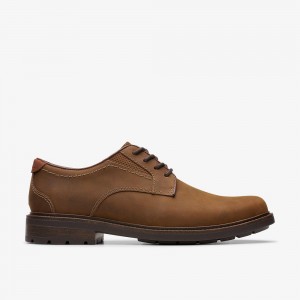 Brown Clarks Un Shire Low Men Oxfords | 2054MUALI