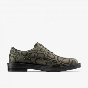 Green Textile Clarks Martine Rose Mens Men Oxfords | 2874OAMEX