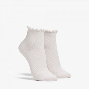 Ivory Clarks 2 Pack Rosewelt Crew Women Socks | 4512HLXGF