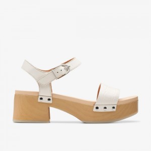 Ivory Interest Clarks Sivanne Bay Women Sandals | 6810ESNDI