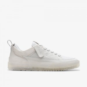 Off White Nubuck Clarks Somerset Lace Men Sneakers | 6879RZWQL