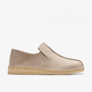 Sand Suede Clarks Desert Mosier Men Loafers | 0792YCNSH