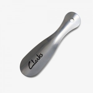 Silver Clarks Shoe Horn Metal Women Shoe Care | 4798JSBVY