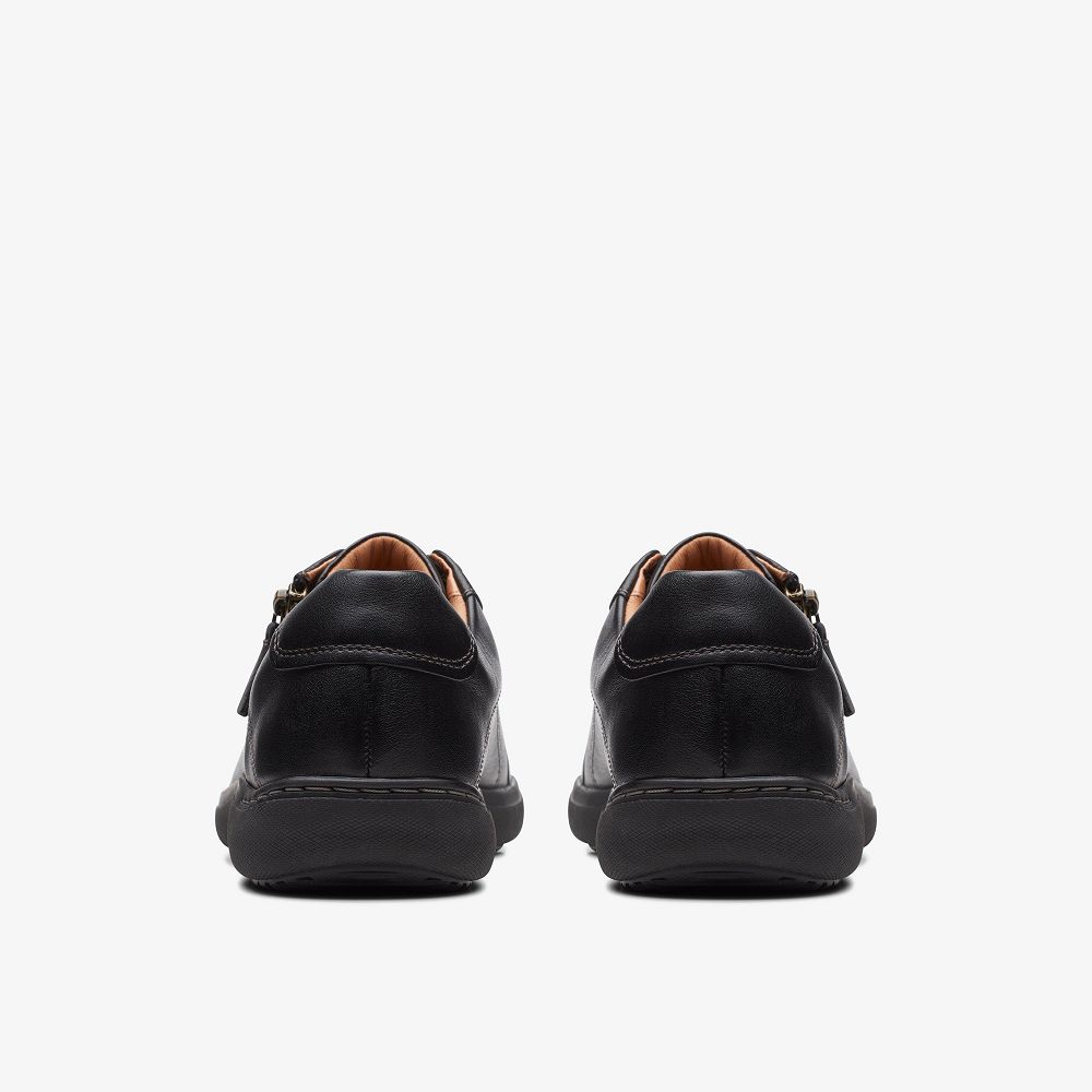 Black/Black Clarks Nalle Lace Women Sneakers | 3781JMKNL