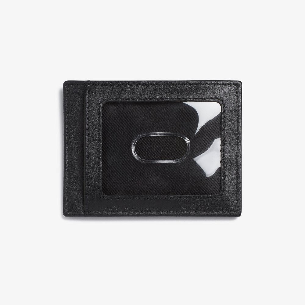 Black Clarks Kile Barnett Men Wallets | 0912PGNVI