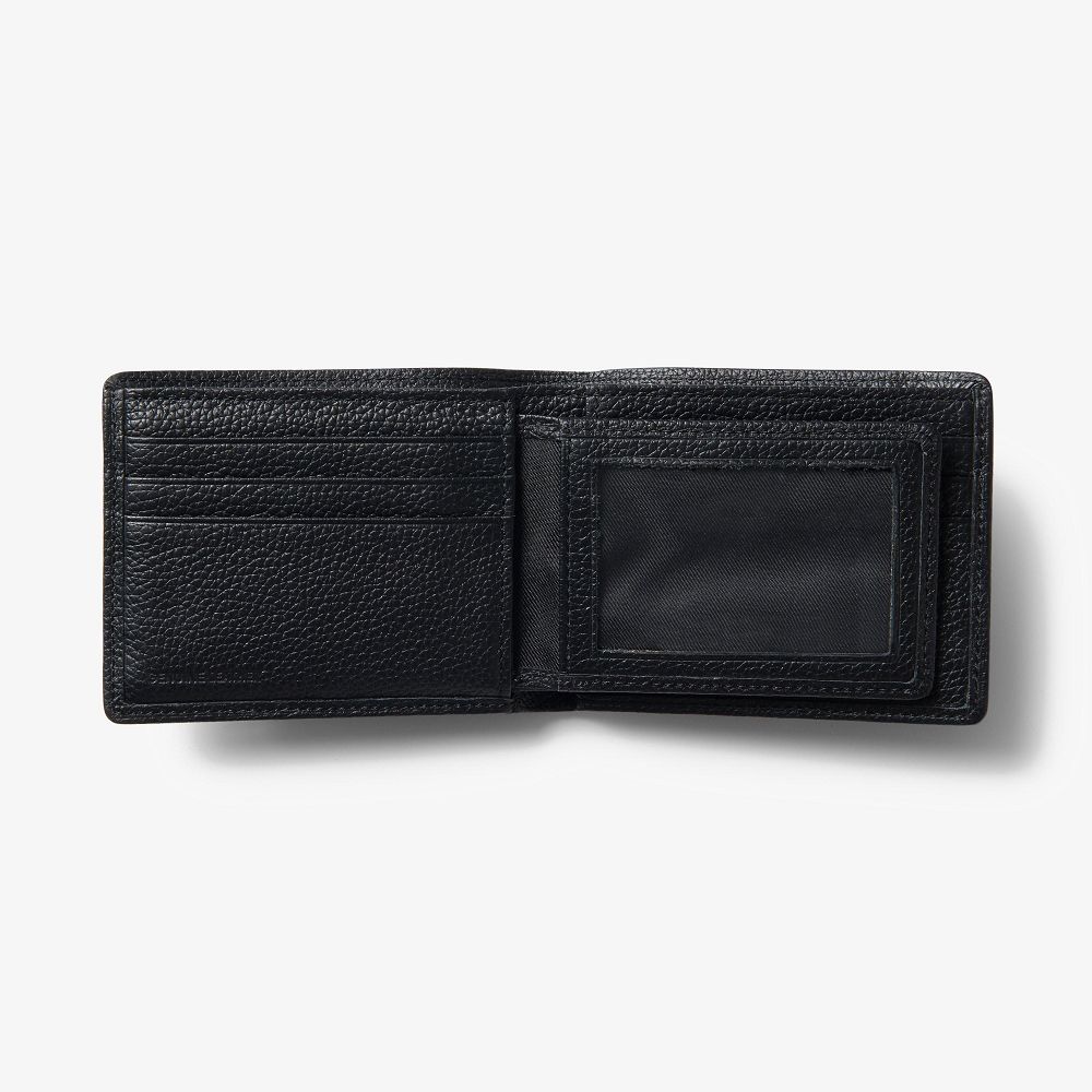 Black Clarks Parker Evett Men Wallets | 3712XNHLY