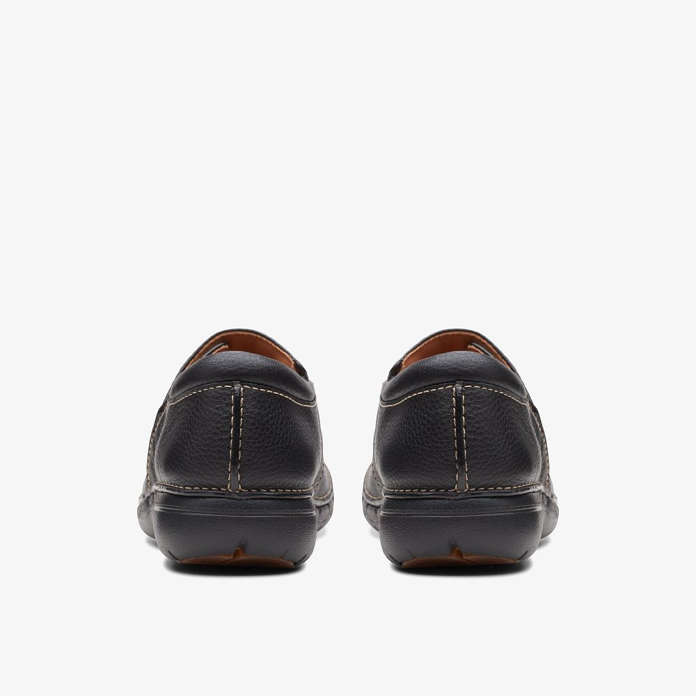 Black Clarks Un Loop Ave Women Slip-Ons | 3419XJYGV