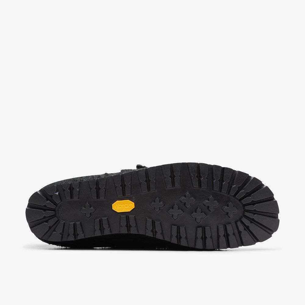 Black Clarks Weaver X Haven GORE-TEX Men Moccasins | 8692WXPMU