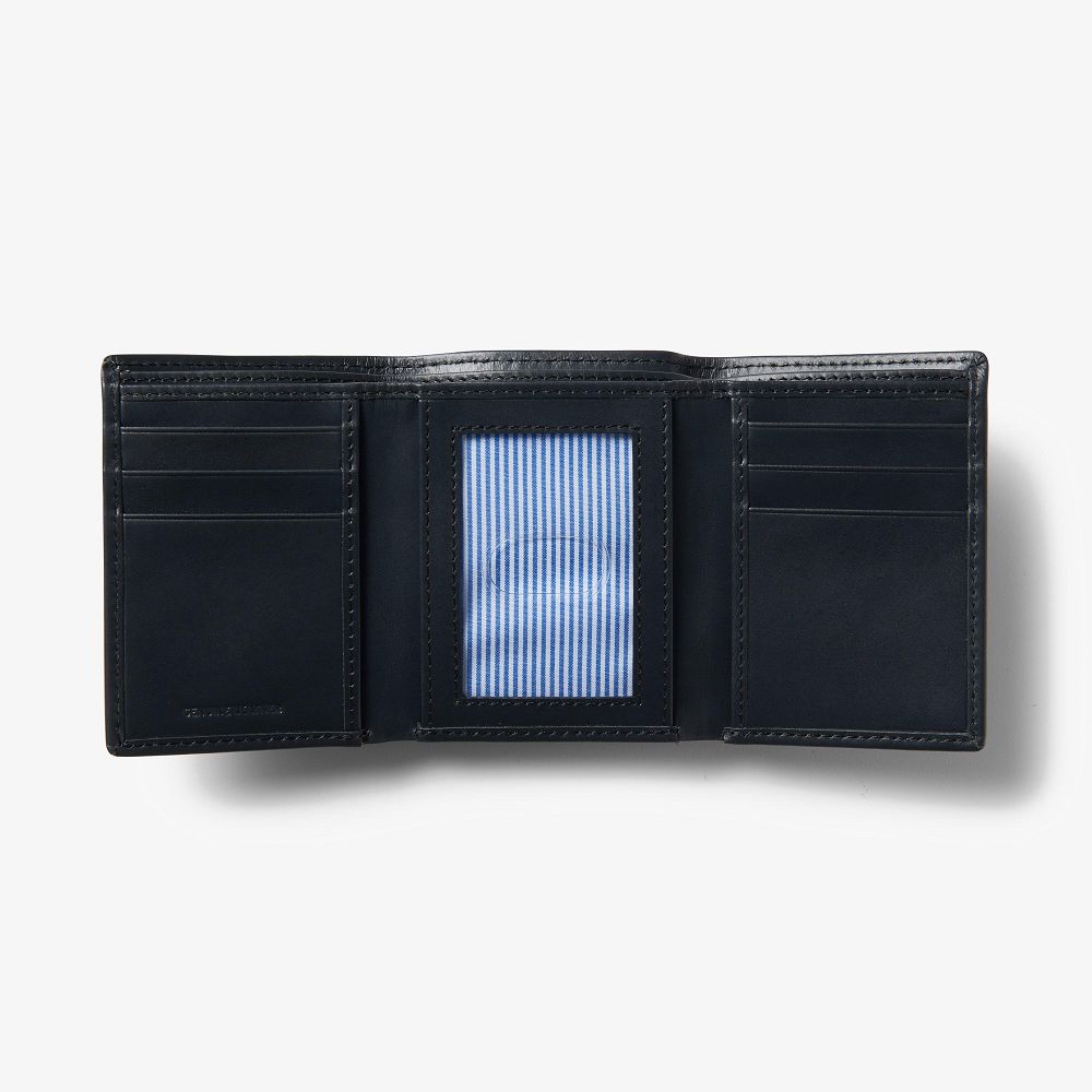 Black Clarks Zakary Maxen Men Wallets | 8649ESAHM