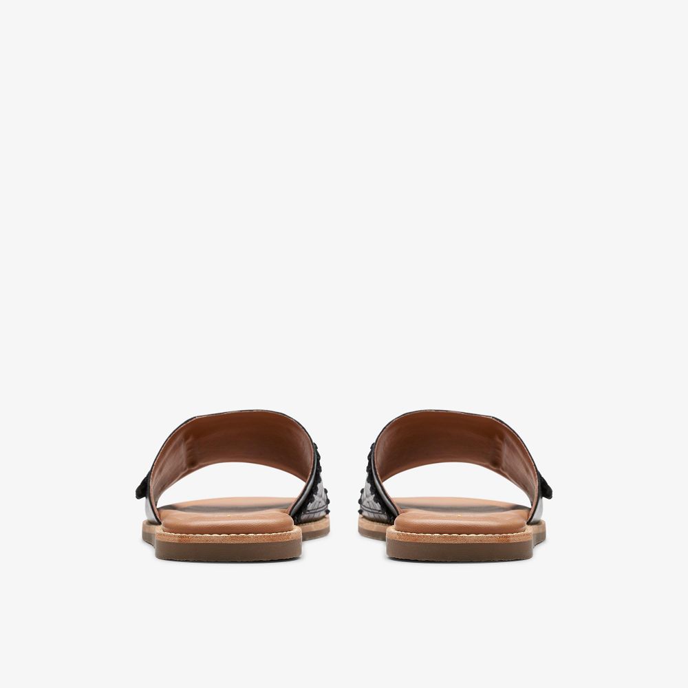 Black Interest Clarks Maritime Women Sandals | 8152RKJFV