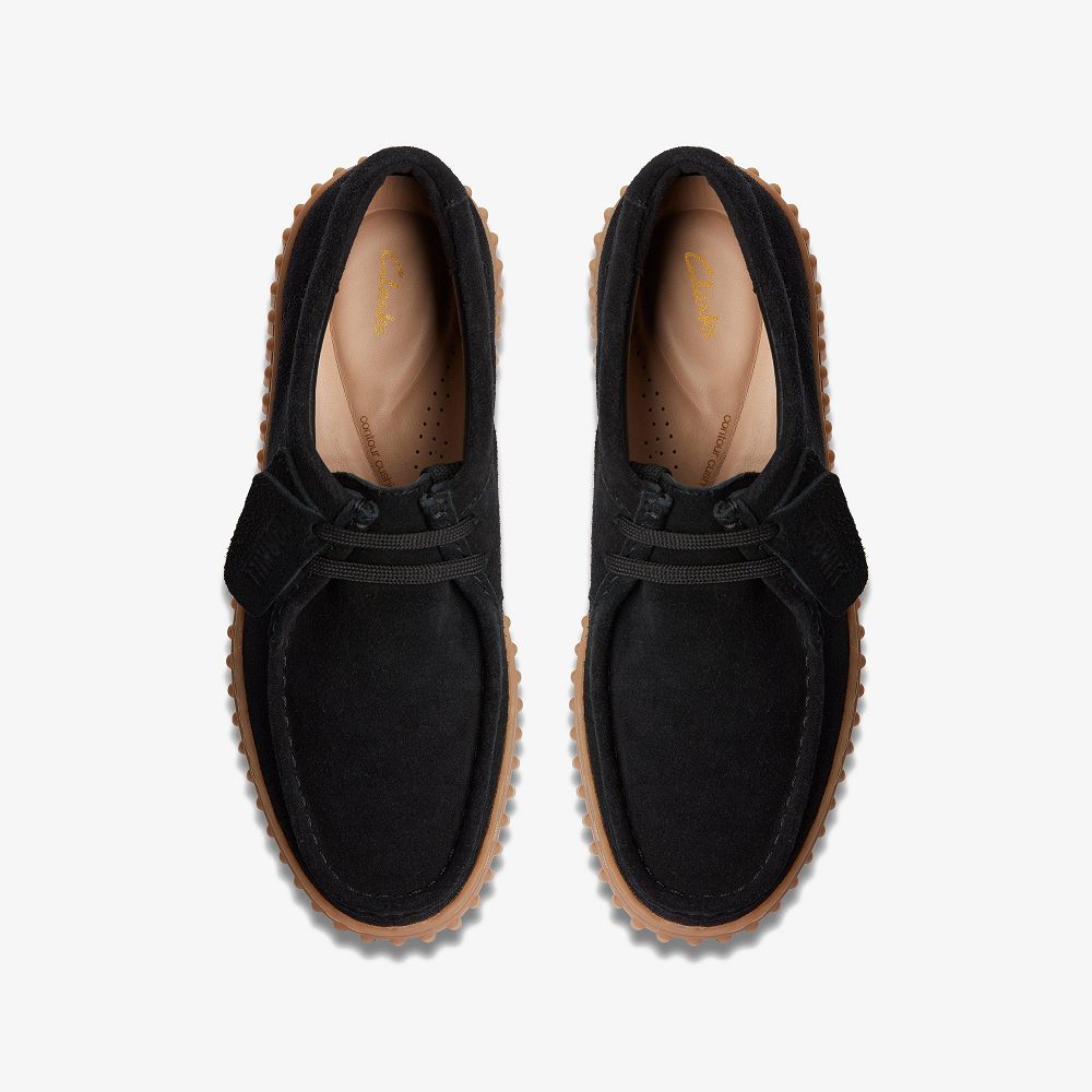 Black Suede Clarks Torhill Bee Women Loafers | 9574MSOBV