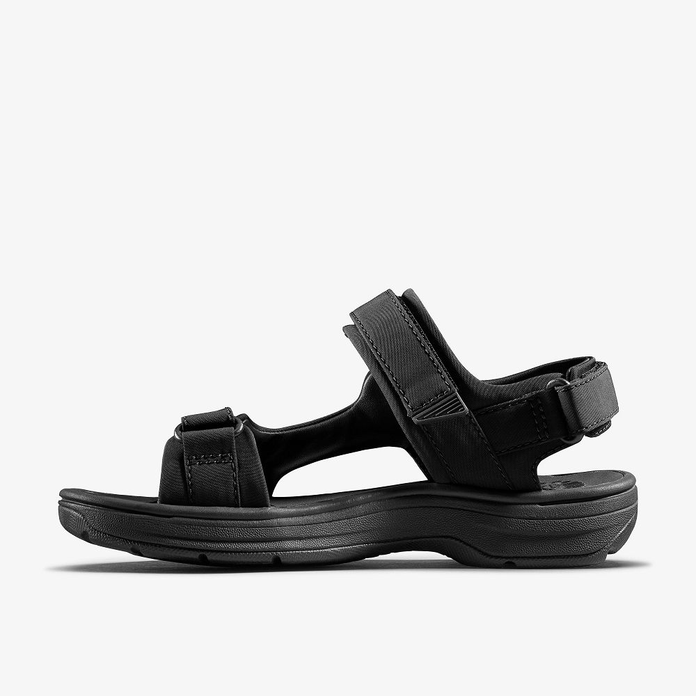 Black Textile Clarks Martine Rose Mens Men Sandals | 2589TPRIM