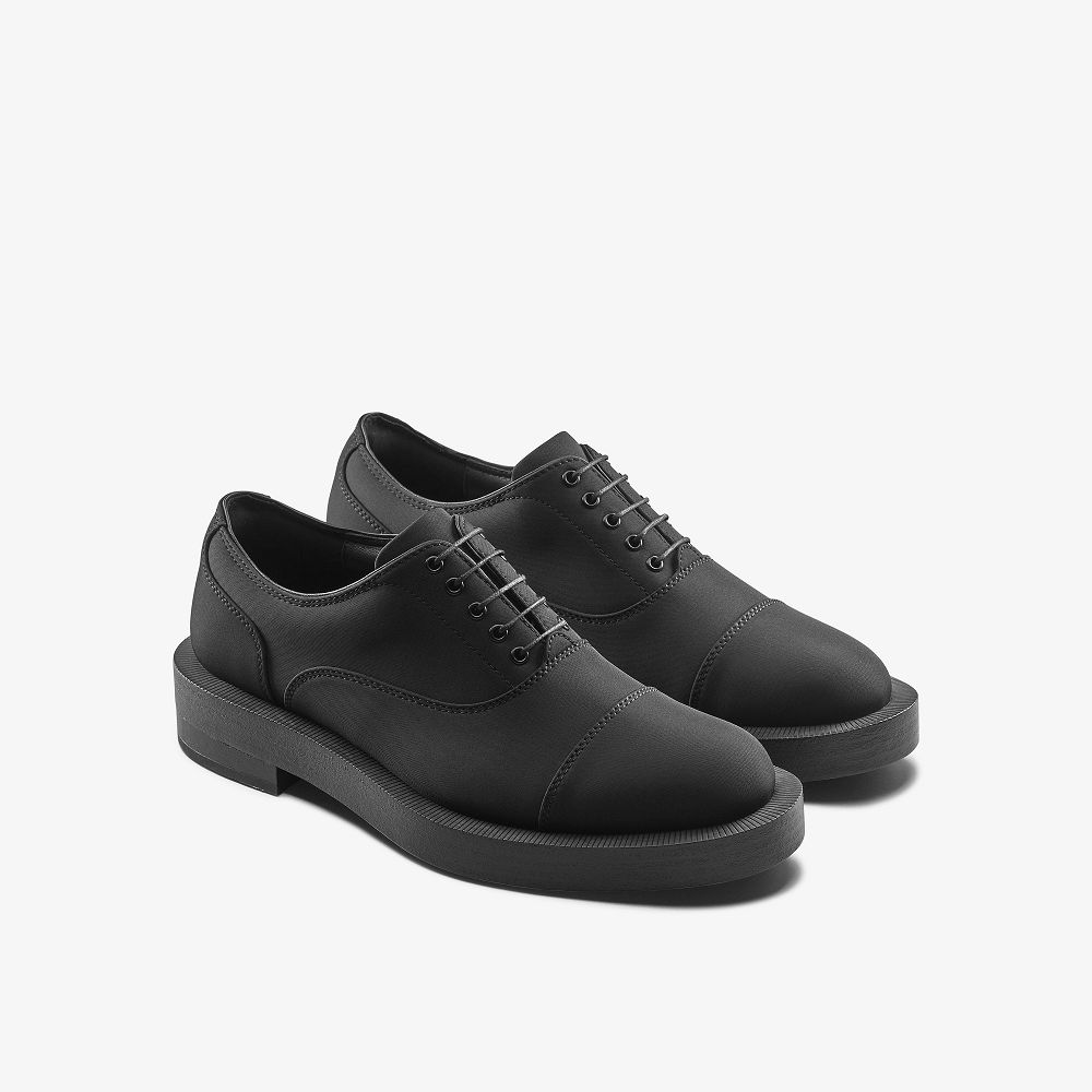 Black Textile Clarks Martine Rose Mens Men Oxfords | 8703GYXAH