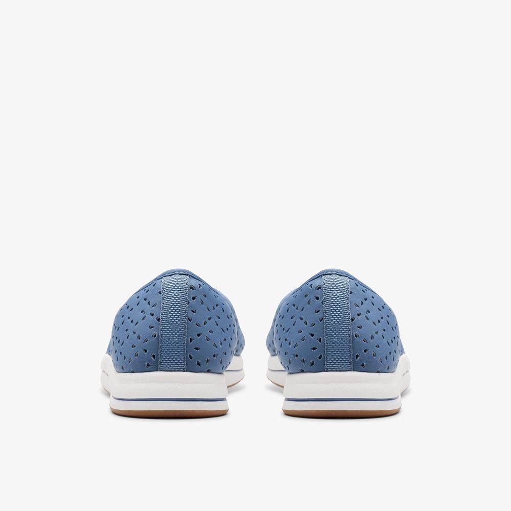 Blue Clarks Breeze Emily Women Slip-Ons | 6075TLPMF