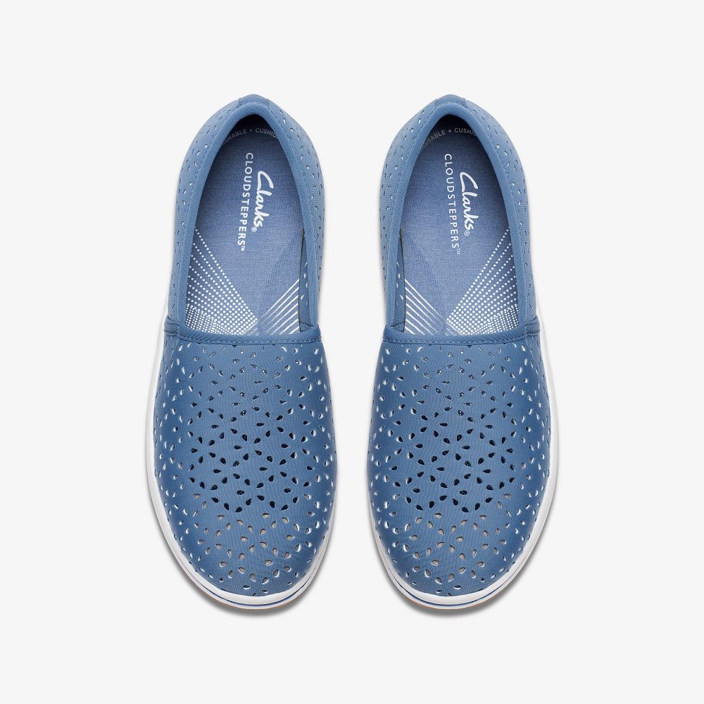 Blue Clarks Breeze Emily Women Slip-Ons | 6075TLPMF