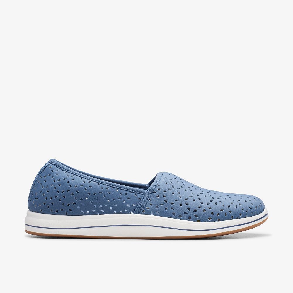 Blue Clarks Breeze Emily Women Slip-Ons | 6075TLPMF