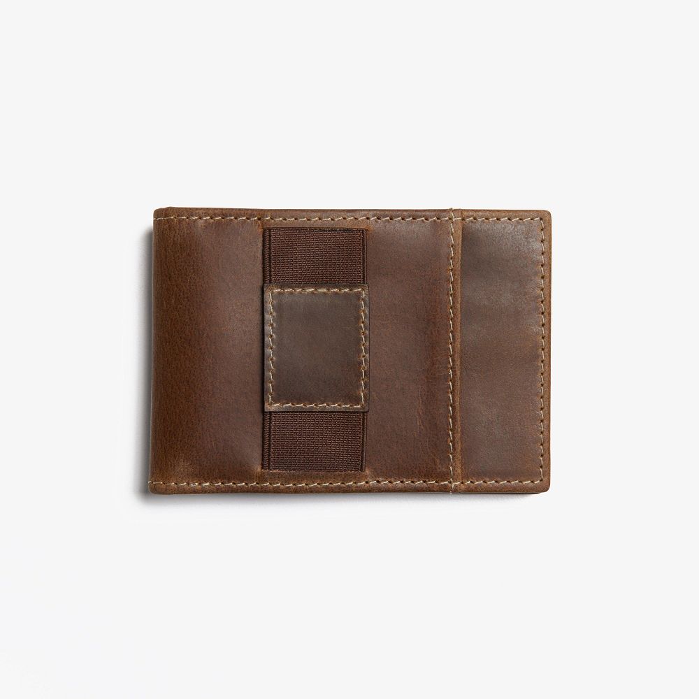 Brown Clarks Ben Ollie Men Wallets | 4270UBDTQ