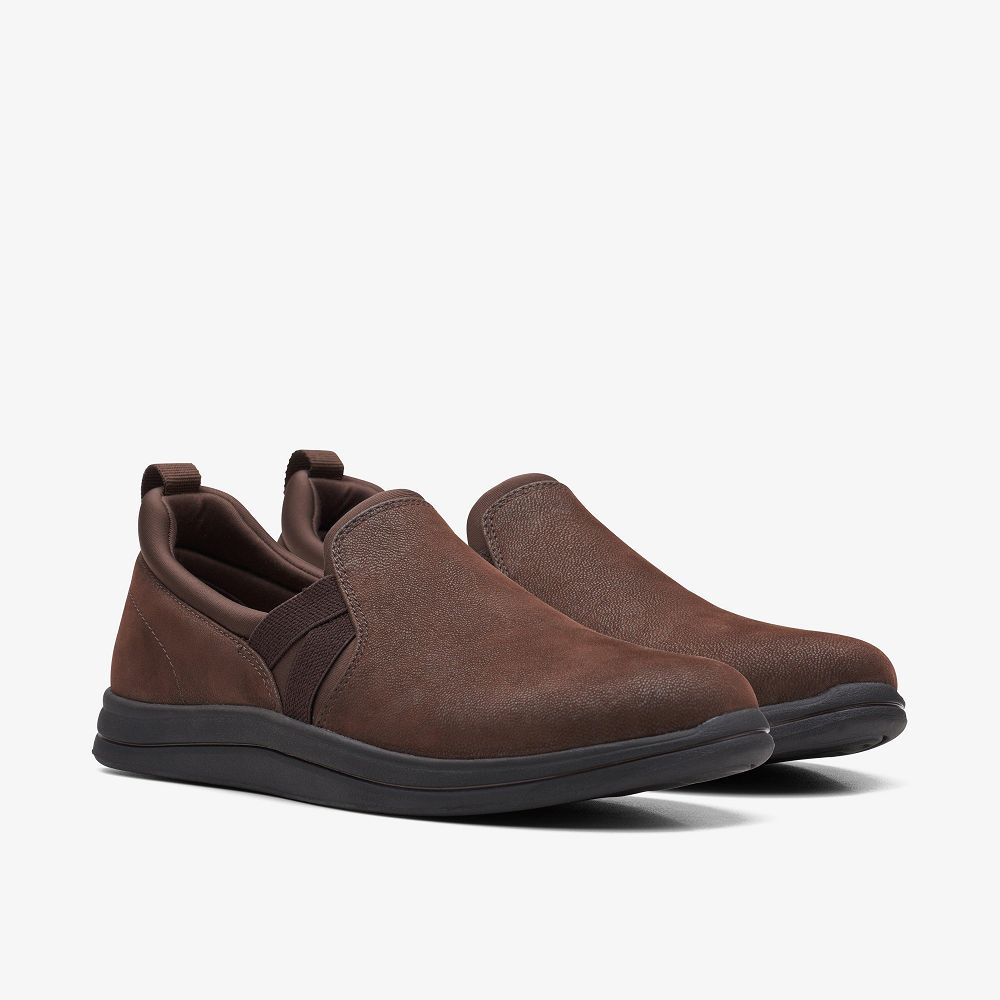 Brown Clarks Breeze Bali Women Sneakers | 8057VQCLD