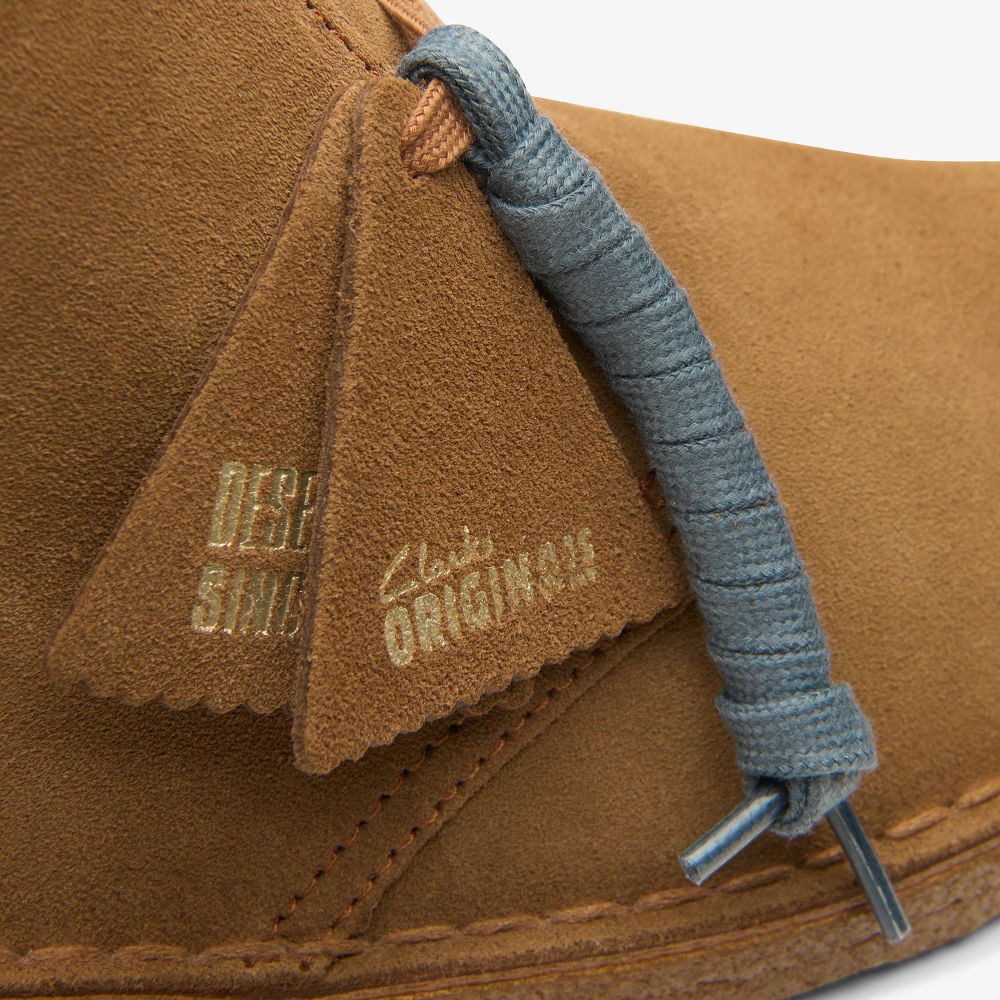 Brown Clarks Desert Men Boots | 5816WLBNF