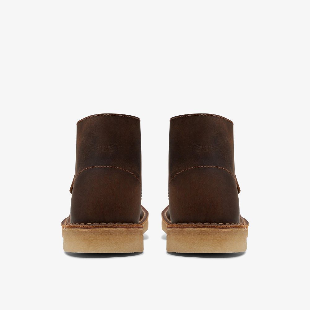 Brown Clarks Desert Women Boots | 0652QNCRA