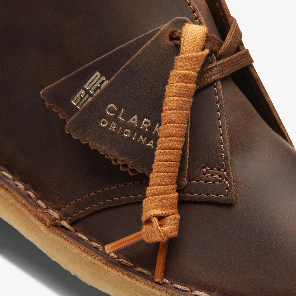 Brown Clarks Desert Women Boots | 0652QNCRA