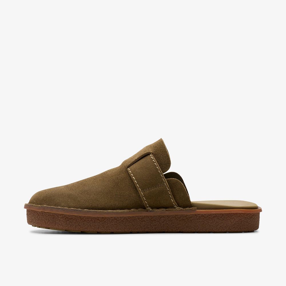 Brown Clarks Litton Men Sandals | 5210ZXWVS