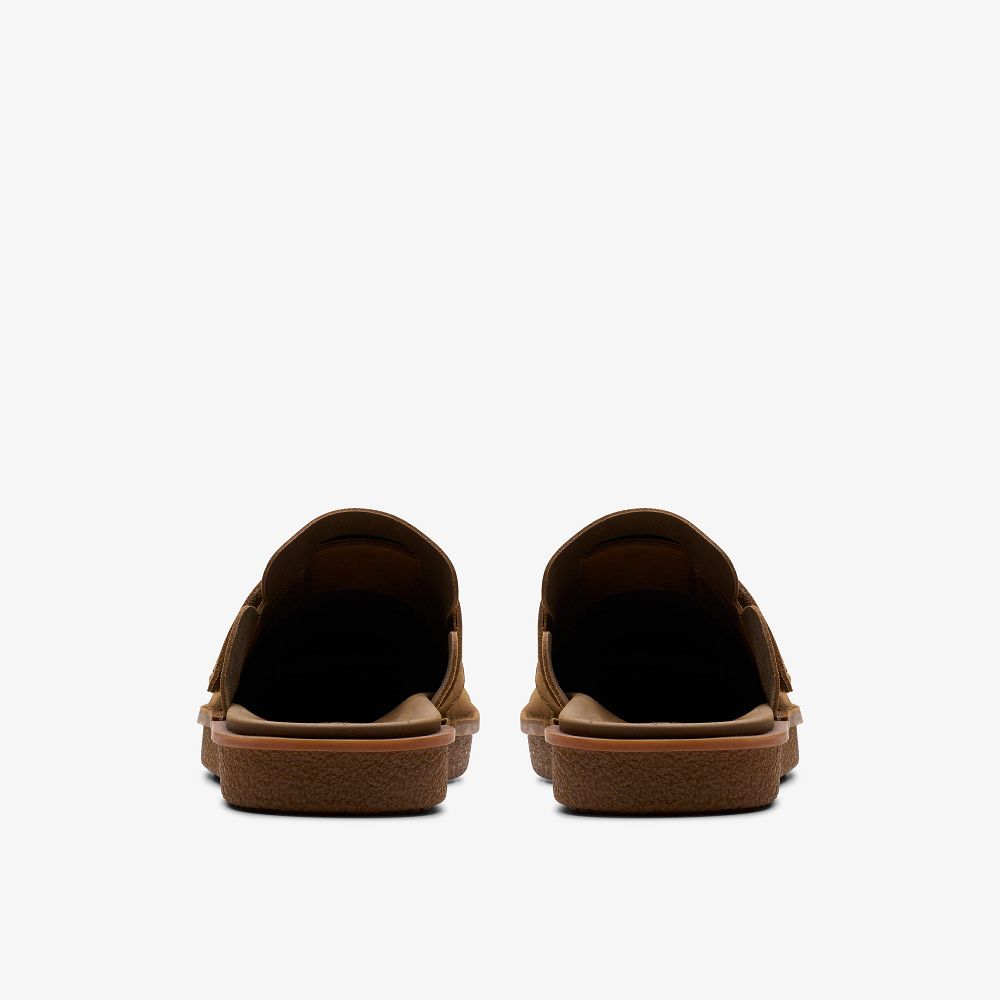 Brown Clarks Litton Men Sandals | 8537MPAVH