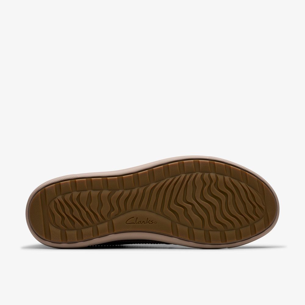 Brown Clarks Mapstone Trail Men Sneakers | 6572QHKLA