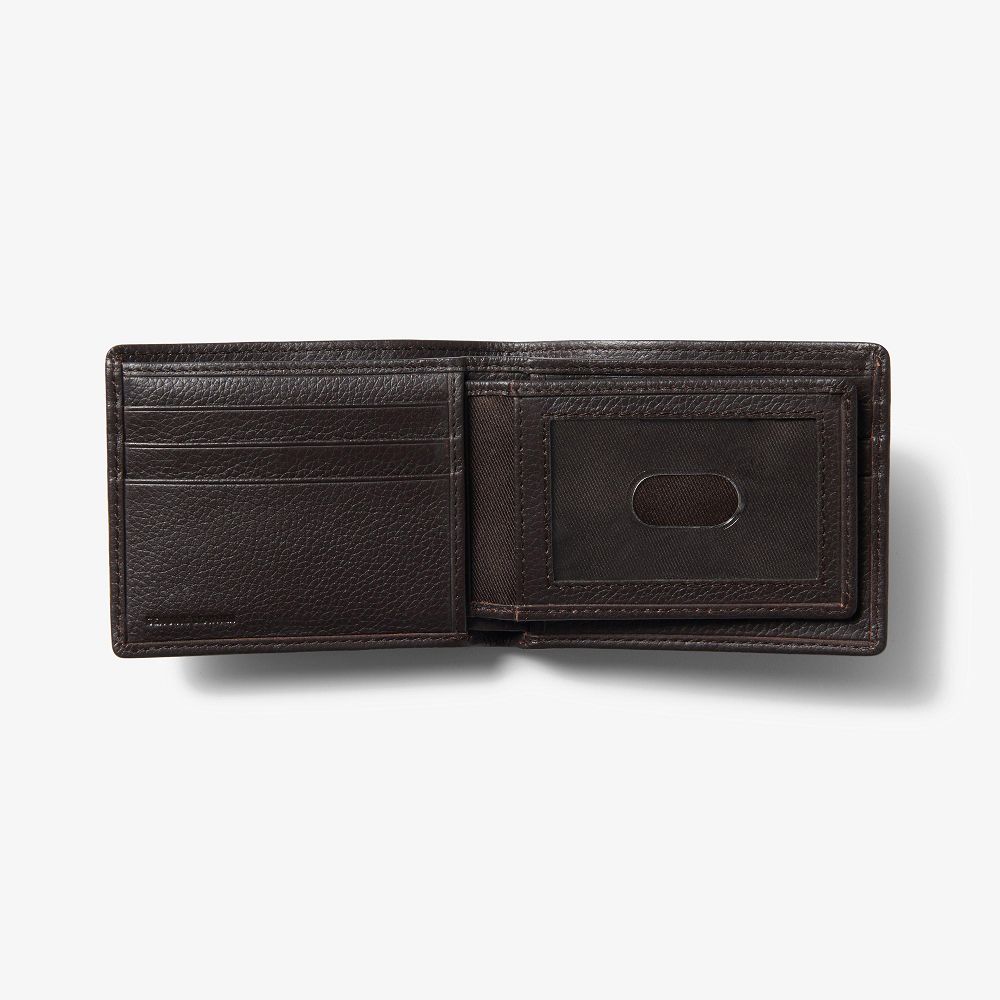 Brown Clarks Parker Evett Men Wallets | 4560HBNCZ