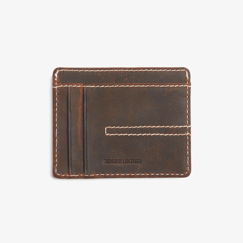 Brown Clarks Salo  Leighton Men Wallets | 6825IYGDV