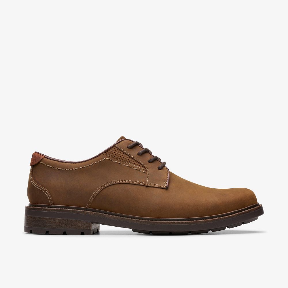 Brown Clarks Un Shire Low Men Oxfords | 2054MUALI