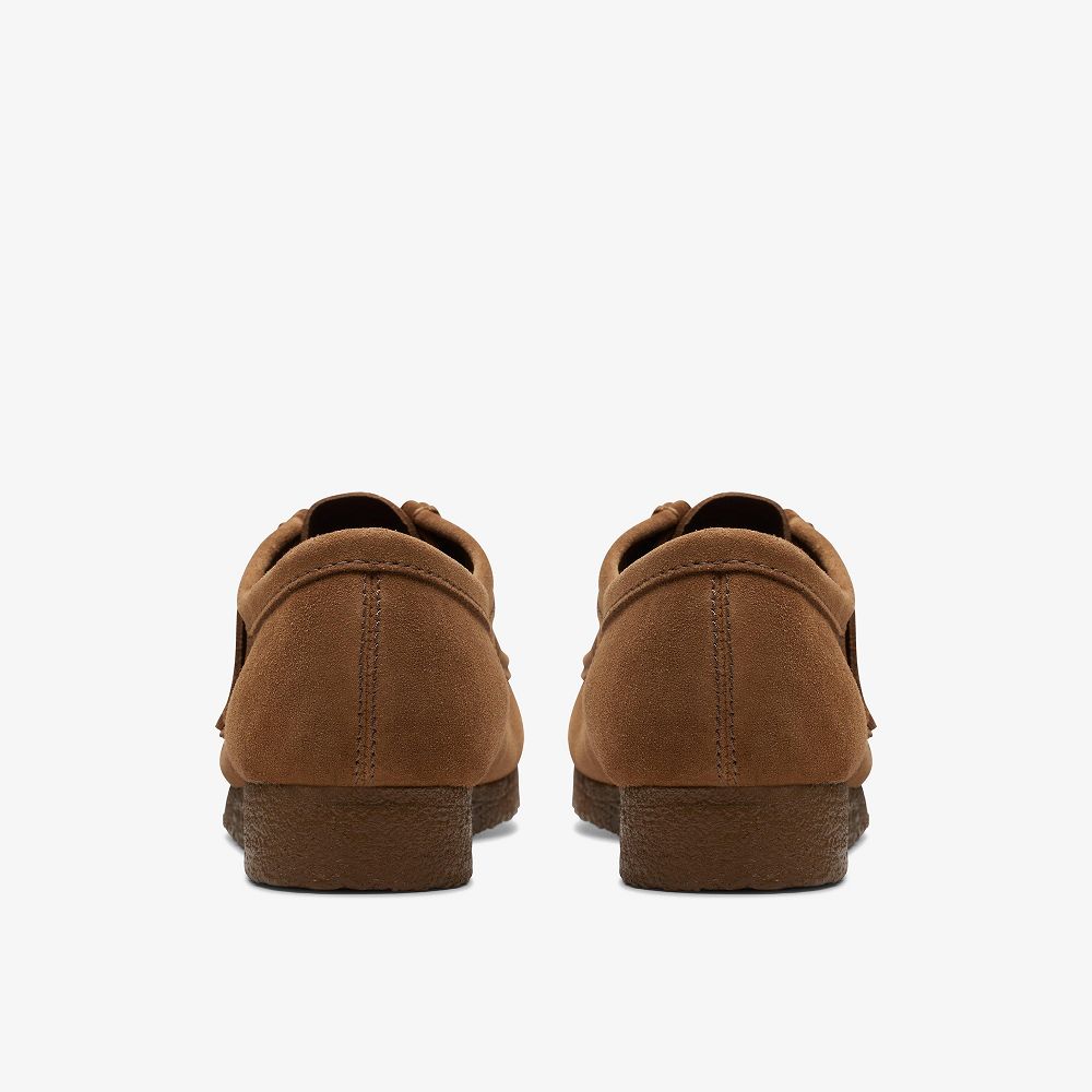 Brown Clarks Wallabee Men Loafers | 1674SZNLO