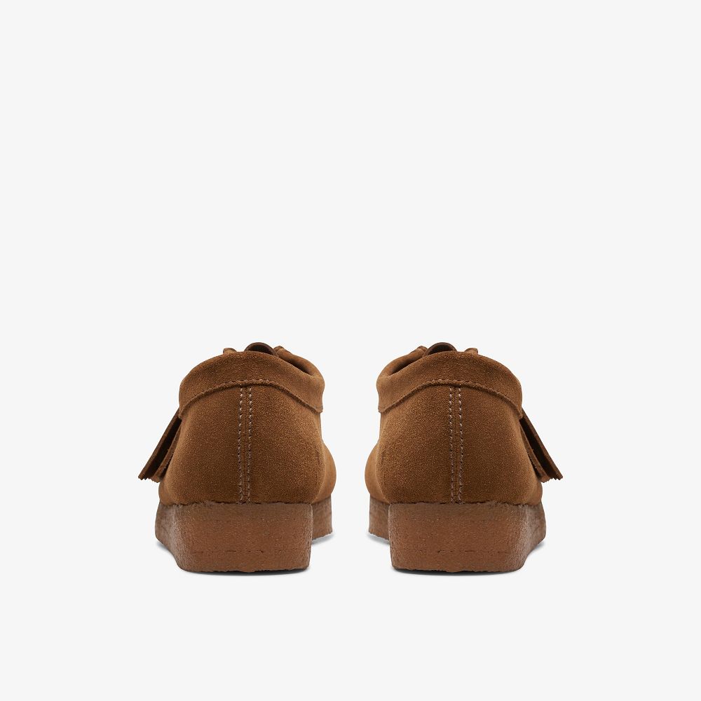 Brown Clarks Wallabee Women Loafers | 3061VMJXB