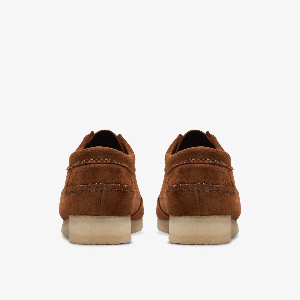 Brown Clarks Weaver Men Moccasins | 6810PIWXB