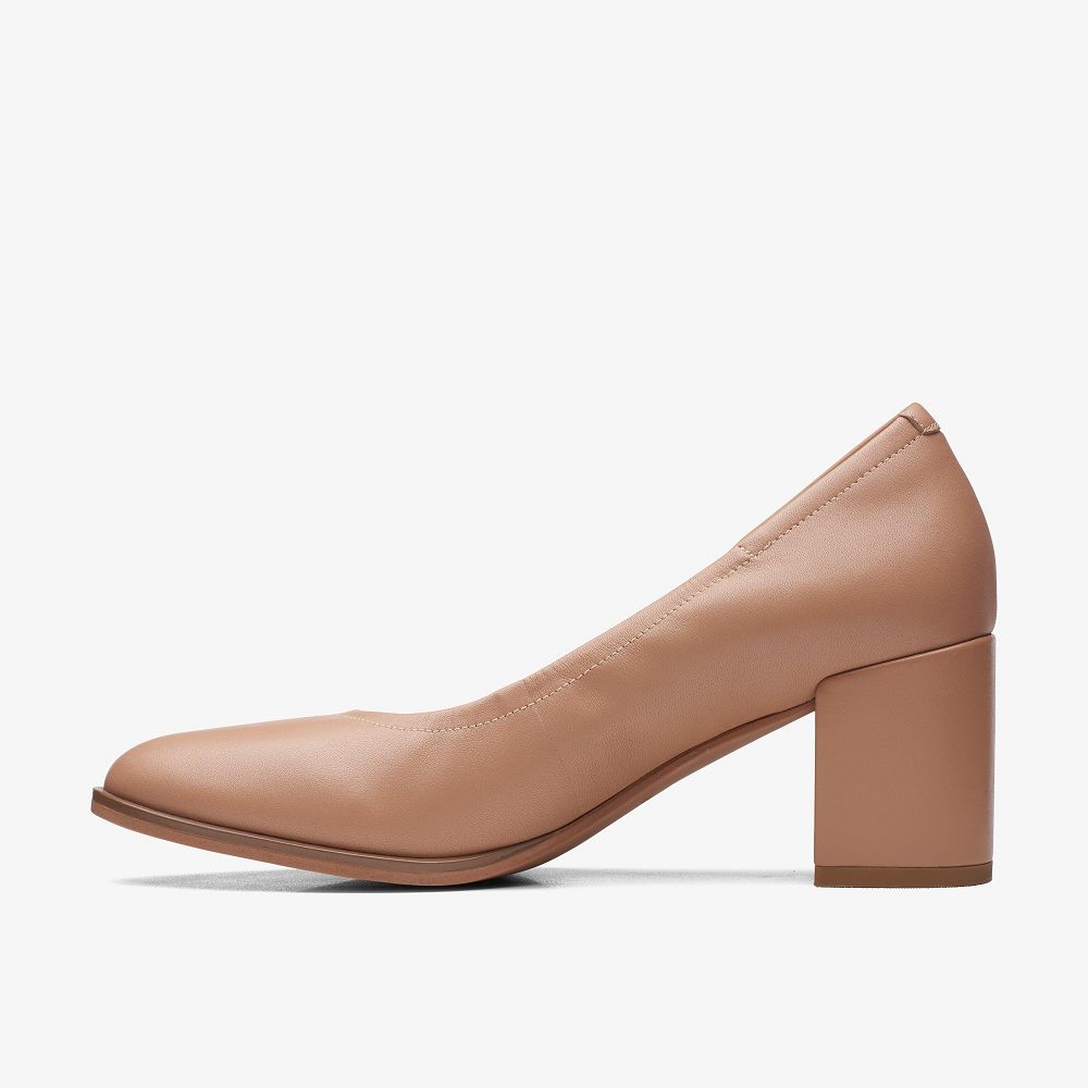 Green Clarks Freva 55 Court Women Pumps | 5107QEZVX