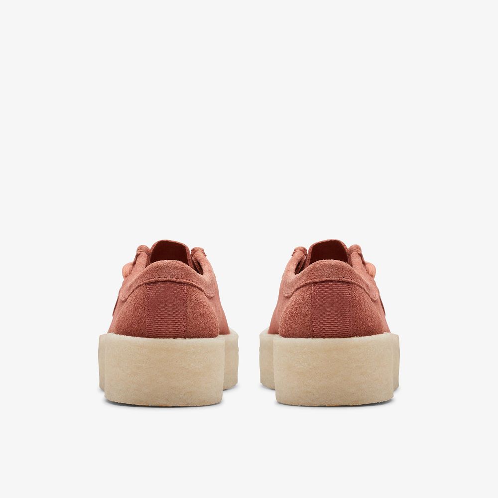 Green Clarks Wallabee Cup Women Loafers | 6453DBANV