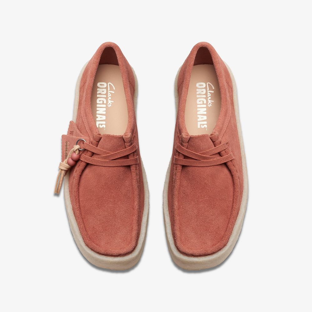 Green Clarks Wallabee Cup Women Loafers | 6453DBANV