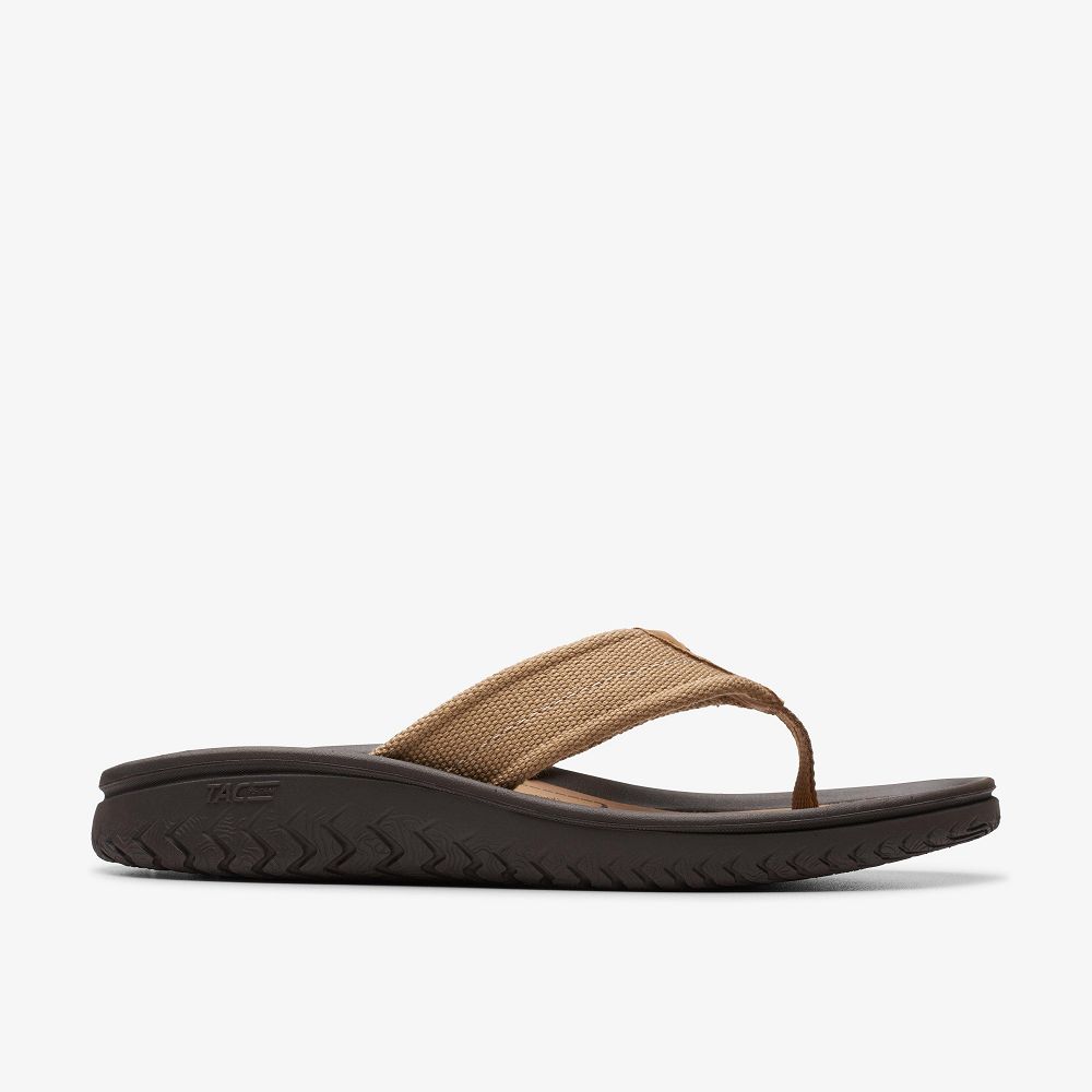 Green Clarks Wesley Men Sandals | 2378TRMAC