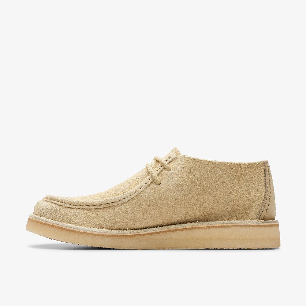 Light Brown Clarks Desert Nomad Men Moccasins | 6173LZBTQ