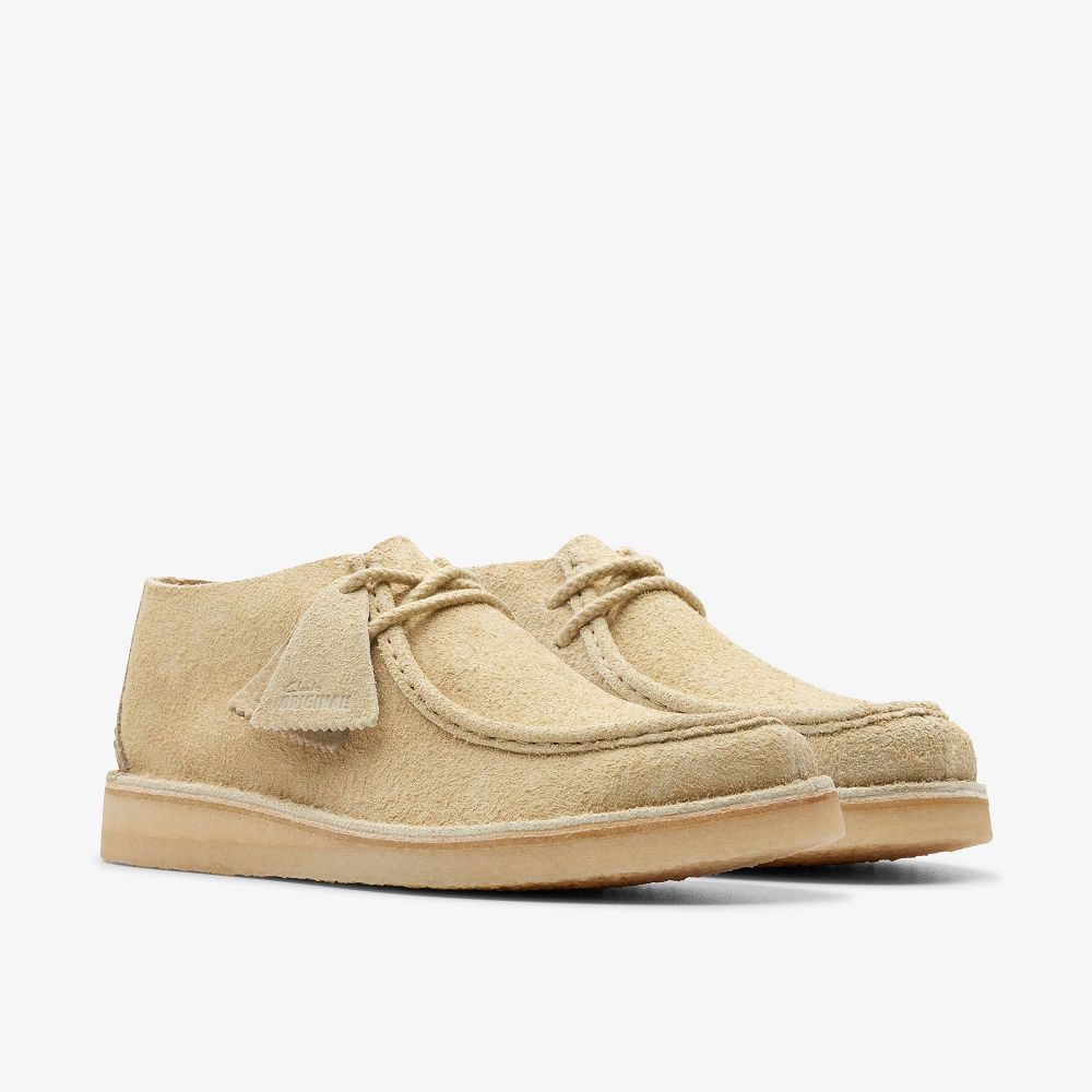 Light Brown Clarks Desert Nomad Men Moccasins | 6173LZBTQ