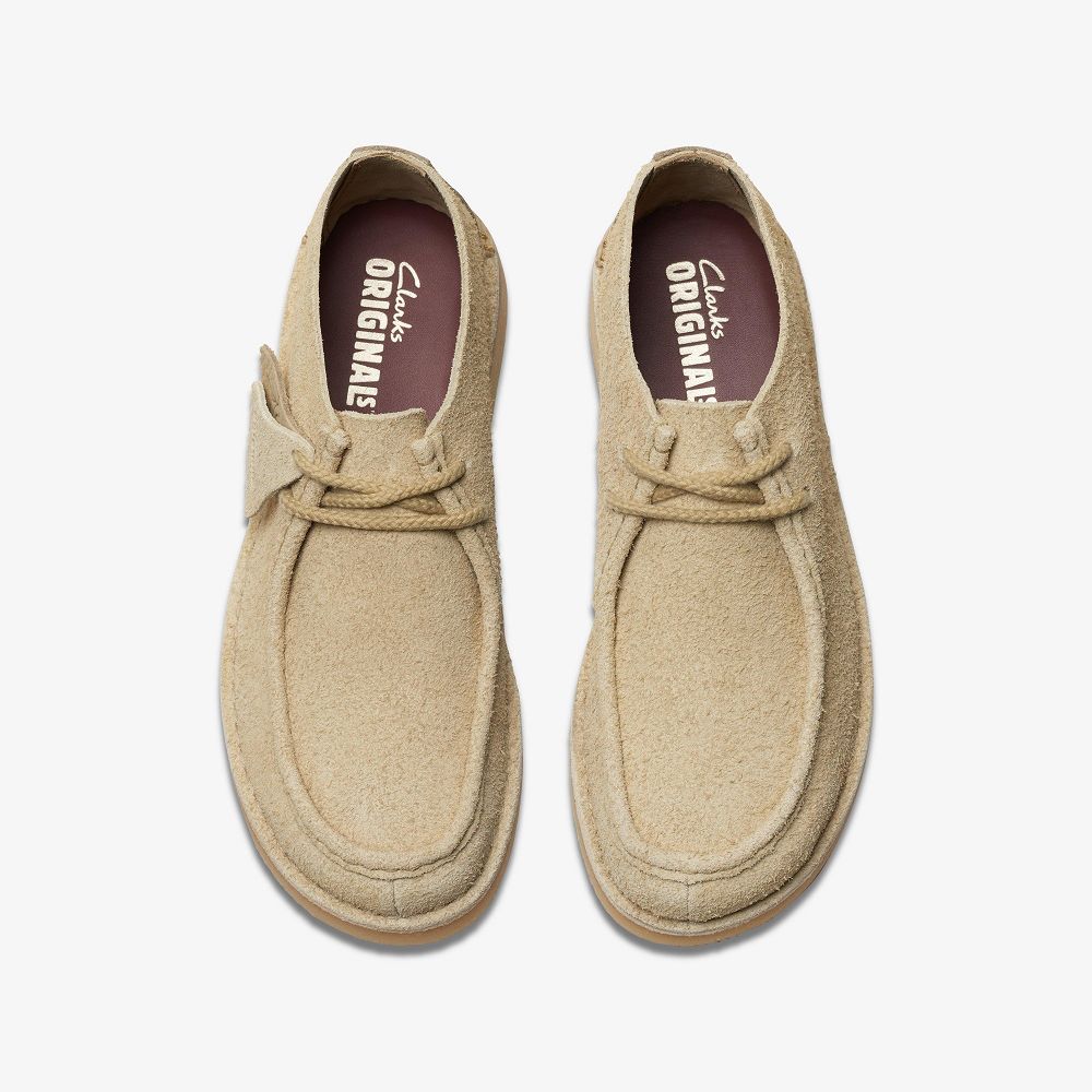 Light Brown Clarks Desert Nomad Men Moccasins | 6173LZBTQ