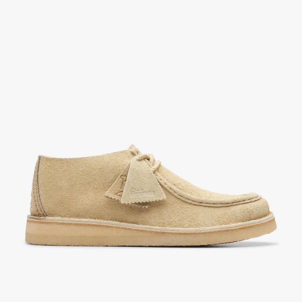 Light Brown Clarks Desert Nomad Men Moccasins | 6173LZBTQ