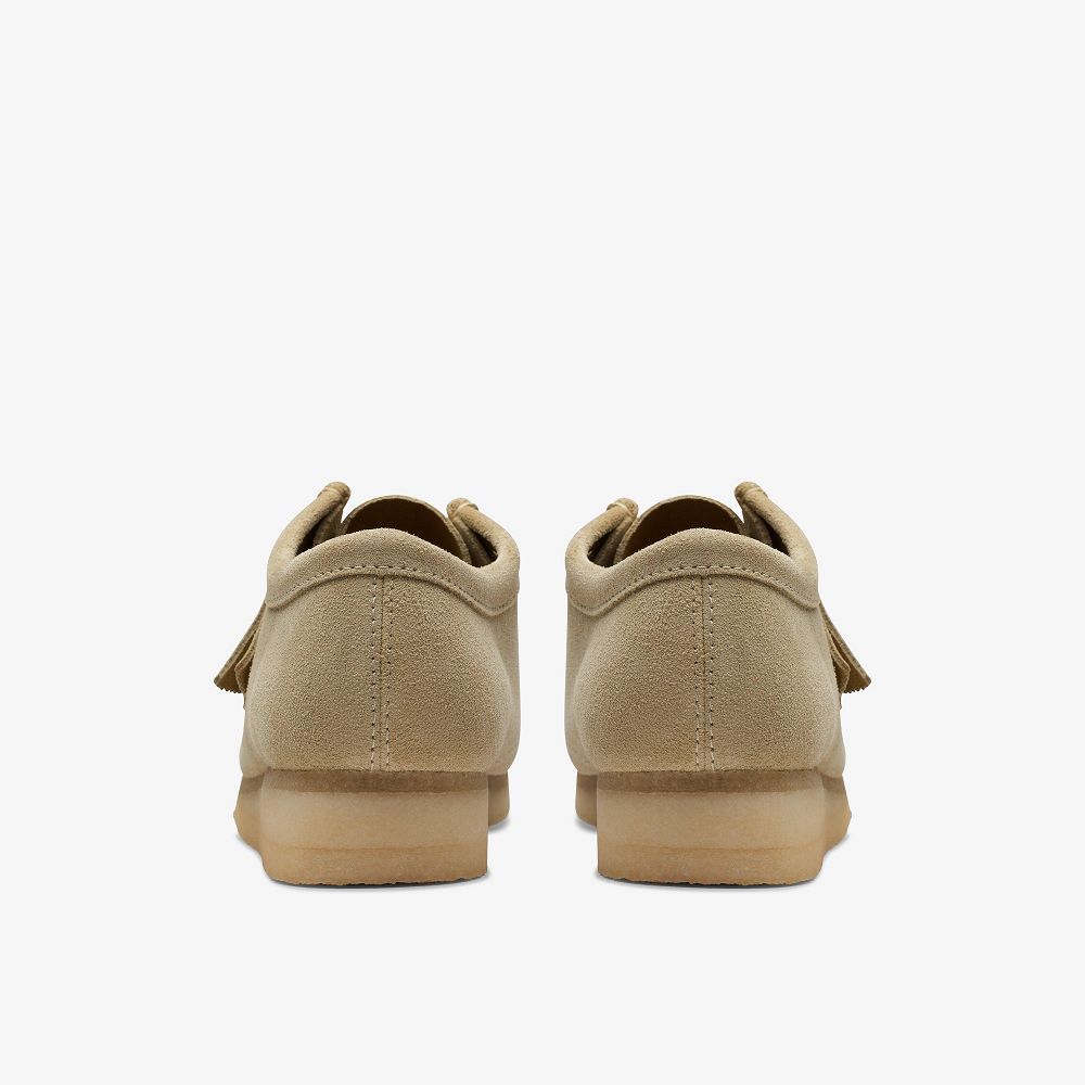 Light Brown Clarks Wallabee Men Loafers | 2956HRSWC